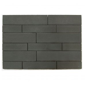 Тротуарная плитка Домино | Серый | 640х160х60 | BRAER